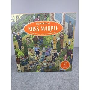 The World of Miss Marple 1000 Piece Jigsaw Puzzle Agatha Christie Ilya Milstein